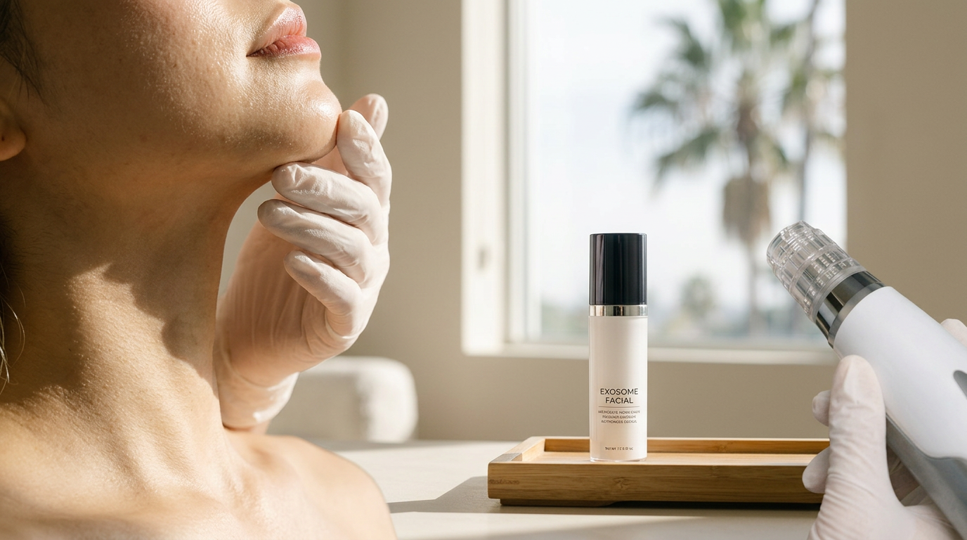 How LA Is Leading the Exosome Facial Movement
