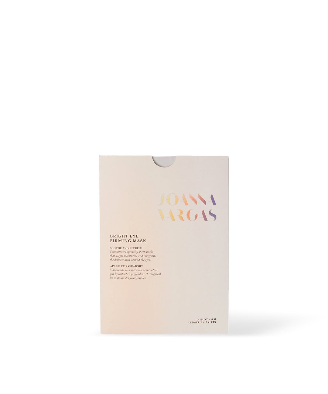 BRIGHT EYE FIRMING MASK SINGLE - Joanna Vargas