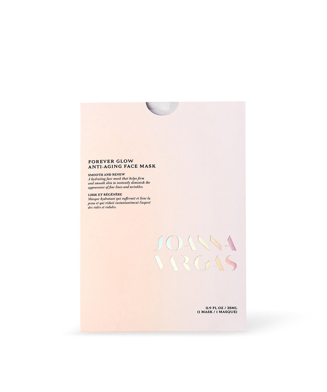 Forever Glow Anti - Aging Face Mask - Reduces Fine Lines and Wrinkles for Youthful Radiance - 1 Sheet, 0.9 FL OZ / 25 ML - Joanna Vargas - Joanna Vargas