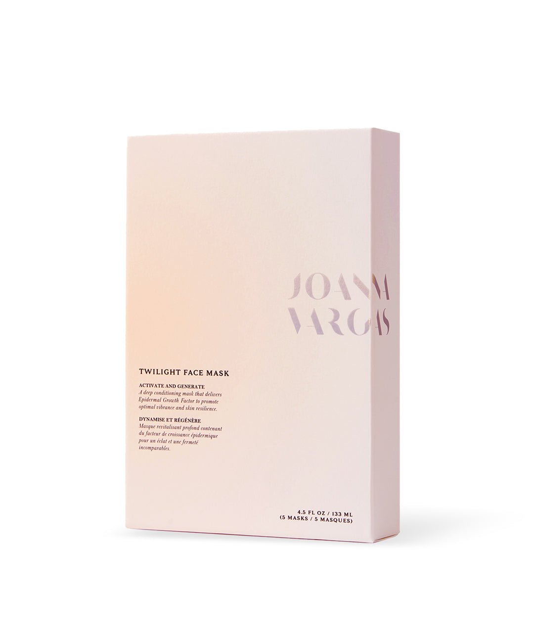 Twilight Face Mask - Epidermal Growth Factor for Skin Renewal, Hydration, and Firmness - 5 Masks, 4.5 FL OZ / 133 ML - Joanna Vargas - Joanna Vargas