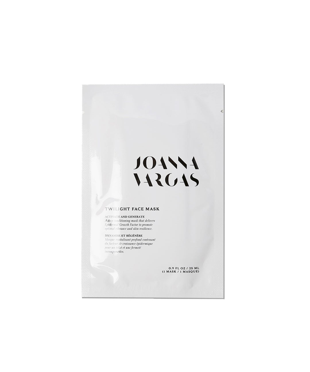 Twilight Face Mask - Epidermal Growth Factor Treatment for Skin Renewal and Radiance - 1 Sheet, 0.9 FL OZ / 25 ML - Joanna Vargas - Joanna Vargas