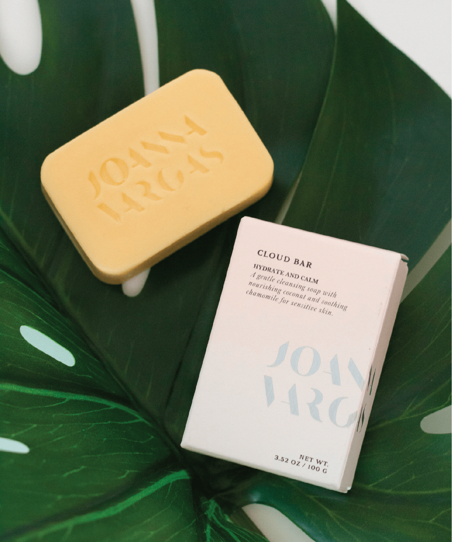 Cloud Bar Soap - Nourishing Face & Body Bar for All Skin Types - Gentle Cleansing Soap, Hydrating Formula, 3.5oz - Joanna Vargas - Joanna Vargas